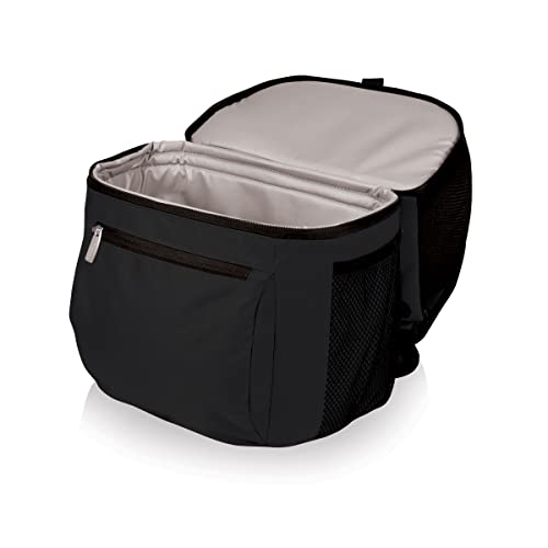 Picnic TIME NFL Zuma Backpack Cooler, Soft Cooler Backpack, Lunch Cooler - color: Black