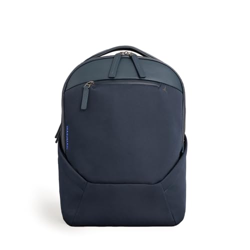 Troubadour Apex 4.0 Compact - 16L Premium Laptop Backpack - Ergonomic & Water Resistant - Designed for Work and Travel - Ink Blue - color: Ink Blue