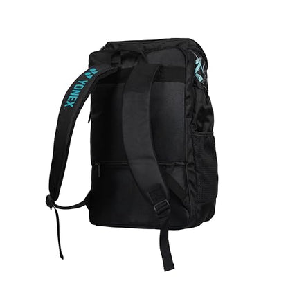 YONEX Badminton Racquet Backpack ADP1 0712|Ergonomic Straps|Hand Carry||Accessories Compartment|Racquet Compartment |Laptop& Main Compartment |Larger Bottle Pocket,