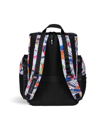 ARENA One Go Swim Sports Backpack Athletes Medium Size Equipment Bag 35 Liters - color: Collage
