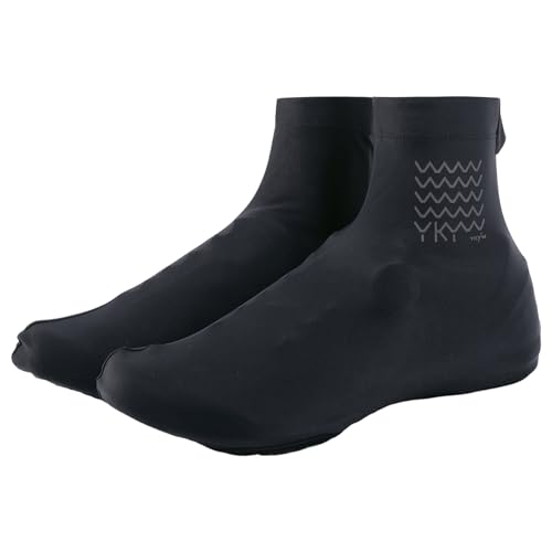 YKYWBIKE Cycling Shoe Protector Covers for Men and Women,Overshoes for Mountain Bike Shoes,4 Way Stretch Cycling Shoe Covers - color: Black, size: Small