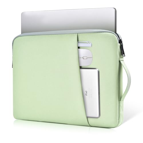 13 Inch Laptop Sleeve for 2026 MacBook Neo A18, MacBook Air 13-inch Laptop with M5 chip A3449, MacBook Air 13.6-inch Carrying Case, Green - color: Green, size: 13.3-13.6 Inch