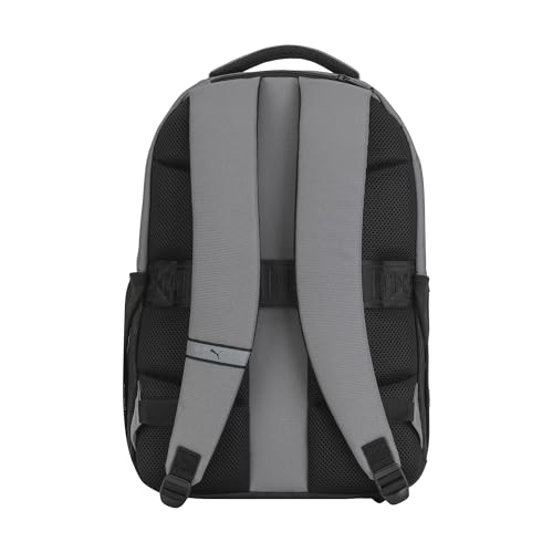 PUMA Prose Backpack with Padded Adjustable Straps, Laptop Sleeve & Water Bottle Pockets, Cast Iron, One Size - color: Cast Iron