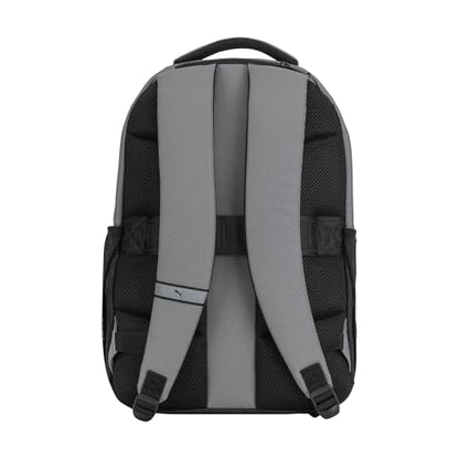 PUMA Prose Backpack with Padded Adjustable Straps, Laptop Sleeve & Water Bottle Pockets, Cast Iron, One Size - color: Cast Iron