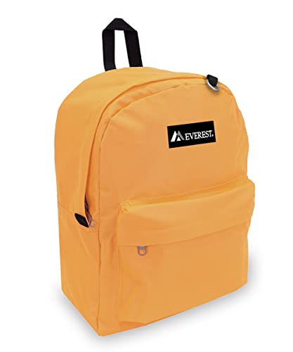 Everest 2045CR Classic Backpack, 16.5", Yellow - color: Yellow, size: One Size