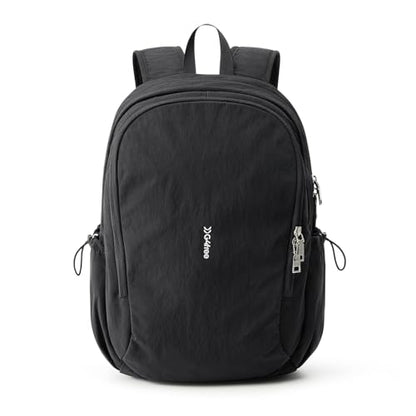 G4Free 15L Hiking Backpack, Lightweight Water Resistant Daypack for Travel School College Students Women Men (Black) - color: Black
