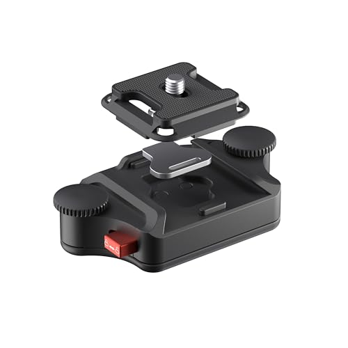 Freewell Backpack Quick Release Clamp – Universal Mount for DSLR, Mirrorless Cameras, and 1/4" Screw Devices – Lightweight, Durable Clip for Outdoor Photography - style: Backpack Quick Release Clamp