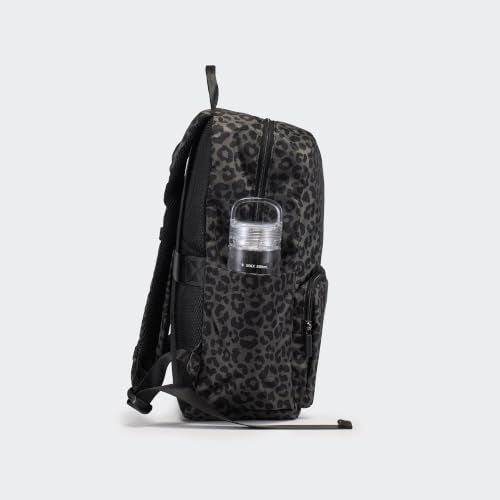 Pander 22L Casual Daypack Everyday Backpack with Luggage Sleeve Smooth Webbing Handle Professional Commuter School Bag, Grey Leopard - color: Grey Leopard