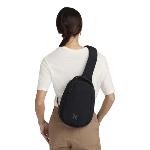 Crossbody Sling Bag - color: Black