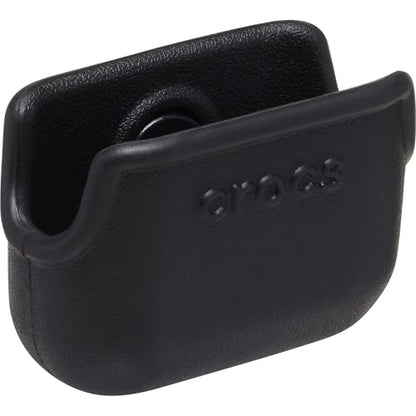 Crocs Bag Accessories, Organizer Pouches for Totes, Backpacks and Belt Bags, Earbud Pouch Black, One Size - style: Earbud Pouch