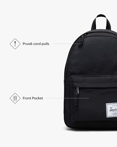 Herschel Supply Co. Classic Backpack, Black, Mod - 20L - color: Black, size: Mod - 20L