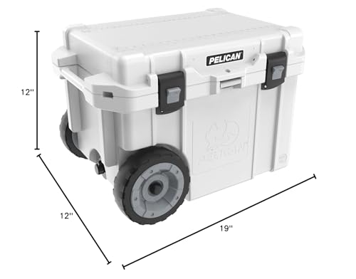 Pelican 45QT Elite Wheeled Cooler - color: White, style: 45 Quart