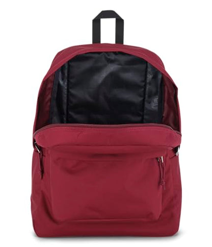 JanSport SuperBreak One Backpacks - Durable, Lightweight Bag with 1 Main Compartment, Front Utility Pocket with Built-in Organizer - Premium Backpack, Russet Red - color: Russet Red