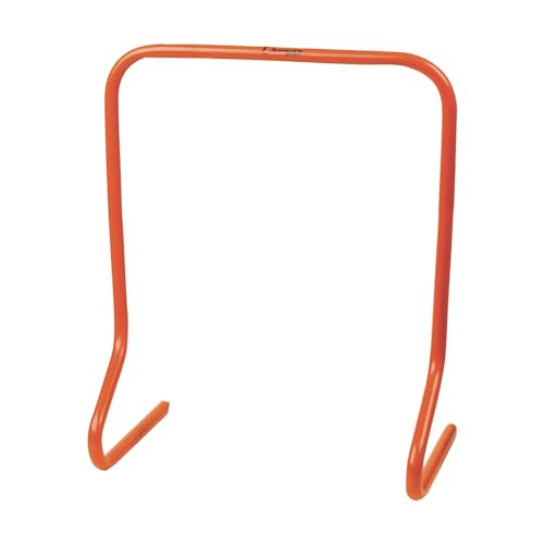 Champion Sports Speed Hurdles – Lightweight Adjustable Agility & Jump Training for Athletes - Speed & Stride Drills, Soccer, Football & Track - style: 24" Orange (Single Hurdle)