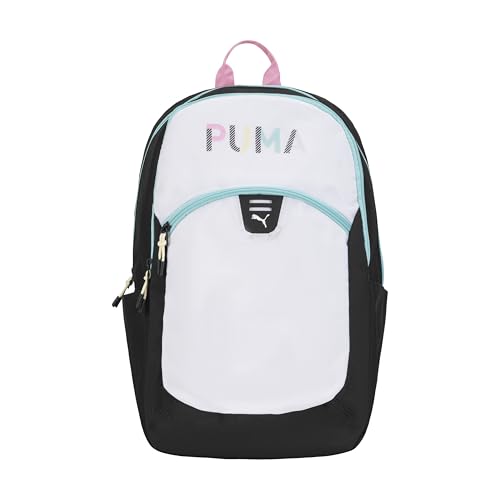 PUMA Rally Backpack, White, OS - color: White/Safe Lake/Lilac