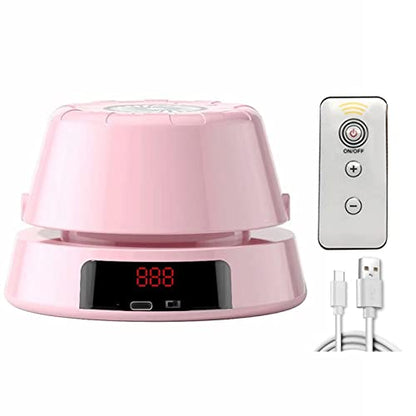 Jump Rope Digital Counter Entertaining Rope Skipping Machine Exercise Home Workout Training Automatic Jump with Remote Control - color: Pink
