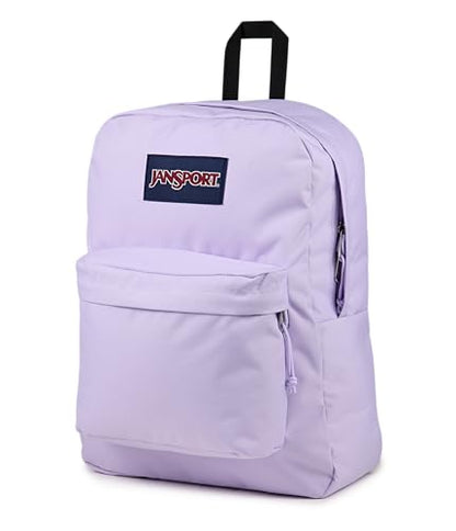 JanSport Superbreak Backpack - Durable, Lightweight Premium Backpack, Pastel Lilac - color: Pastel Lilac
