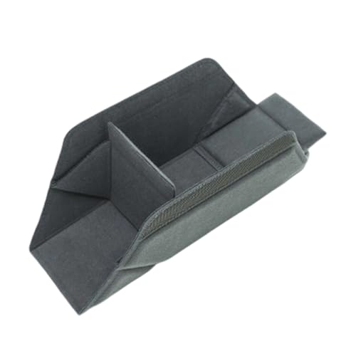 Camera Bag Insert, Soft Lined Foldable Protective Cube with 3 Adjustable Compartments, Flexible Partition Design for Mirrorless Lens Photography Gear Storage