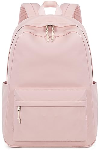 Bluboon School Backpack for Teen Girls Women Laptop Backpack College Bookbags Middle School Travel Work Commuter Back Pack(Pink) - color: A Pink