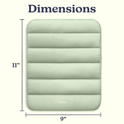 Vandel Puffy iPad Sleeve 11 Inch, Tablet Sleeve, iPad Bag, Tablet Pouch - color: h. Sage Green, size: 9-11 Inch