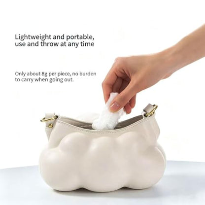 33PCS Disposable Bag Cover for Airplane Under Seat - Backpack Rain Cover, Fit for 25-60L, for Hiking, Air Travel, Commuting