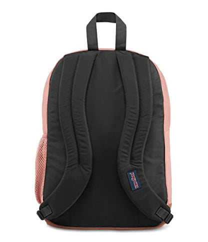 JanSport Cool Backpack, with 15-inch Laptop Sleeve - Large Computer Bag Rucksack with 2 Compartments, Ergonomic Straps, Misty Rose - color: Misty Rose