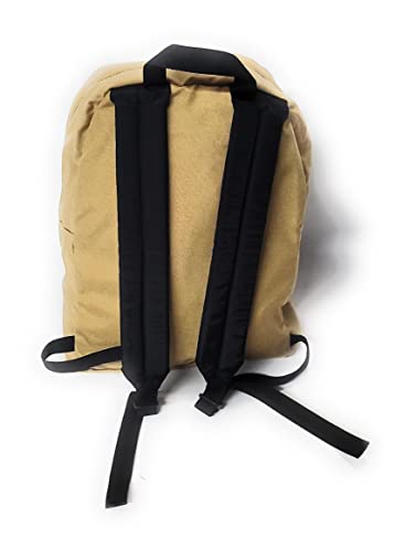 Backpack With Front Pockets To Carry Heavy Books,University Backpack With Padded Shoulder Straps Made in USA. (Khaki)