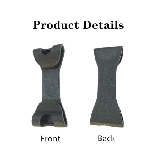 6 PCS Backpack Chest Clip Sturdy Backpack Front Strap Bag Strap Clip Buckle Quick Release Sternum Strap Clip for Bag