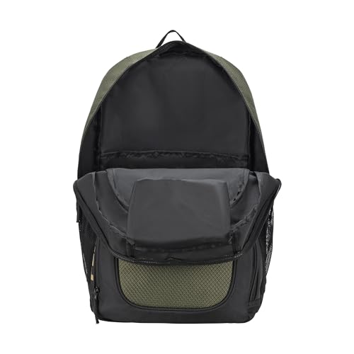 PUMA Evercat Contender 3.0 Backpack, Green, OS - color: Green Moss, style: Contender Backpack With Laptop Sleeve, Item Organizer & Media Pocket