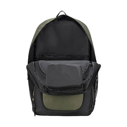 PUMA Evercat Contender 3.0 Backpack, Green, OS - color: Green Moss, style: Contender Backpack With Laptop Sleeve, Item Organizer & Media Pocket