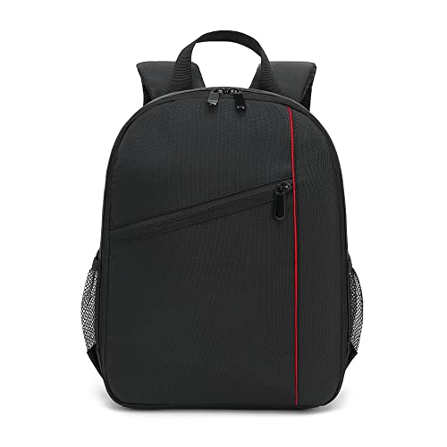 Digital DSLR Camera Waterproof Sling Backpack Shoulder Bag For Unisex Hiking Traveling Red - color: Red