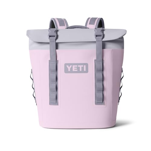 YETI Hopper M Series Backpack Soft Sided Coolers with MagShield Access - color: Cherry Blossom, size: M12