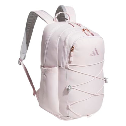 adidas Amplifier Backpack for Laptop, School and Gym, 28L, Distilled Pink/Dual Lilac Purple/Bungie, OSFA - color: Distilled Pink/Dual Lilac Purple/Bungie