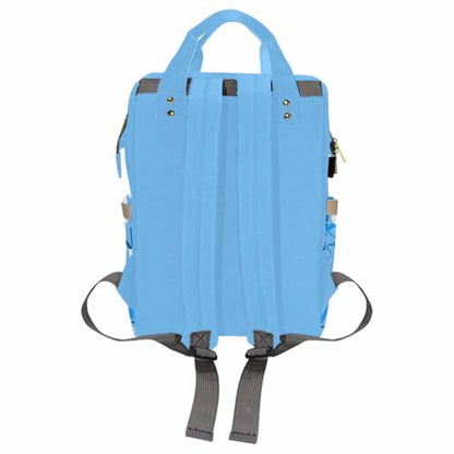 MyPupSocks Customized Diaper Bag Baby Backpack, Personalized Backpack with Name Mummy Nappy Baby Bag School Bag Shoulders Bag Casual Daypack Daycare Bag Travel Bag for Boys Girls - color: Color 17