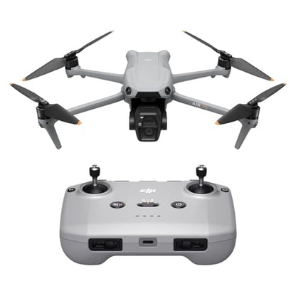 DJI Air 3S (RC-N3), Drone with Camera 4K, Dual-Camera Drone with 1" CMOS Wide-Angle Camera, 4K/60fps HDR Video & 14 Stops of Dynamic Range, 45-Min Max Flight Time, 20km Transmission Range - style: Air 3S (RC-N3)