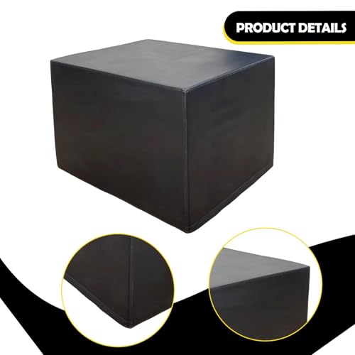 Plyometric Agility Box 11.8x13.8x15.7 inch High Density Strength Training Jumping Box for Exercise Home Workout Fitness Gym