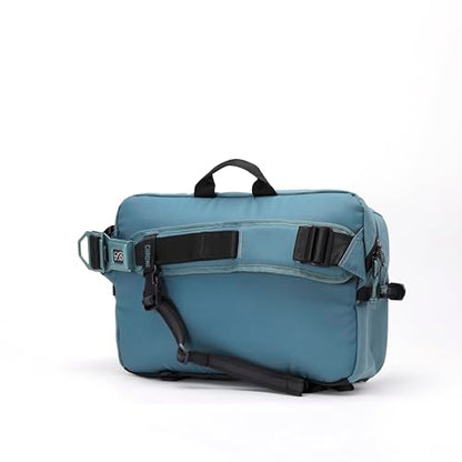 Chrome Industries Kadet Max Messenger Bag – Crossbody Sling Backpack for Men and Women w/Quick Release Buckle - color: Steel Blue