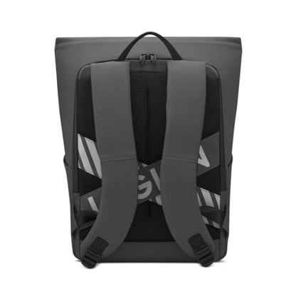 Lenovo Legion Gaming Backpack GB400 for Computers Up to 16 Inch - Lightweight Water Repellant Bag with Multiple Pockets, & Superior Valuables Protection for Gamers (Black) - style: Gb400