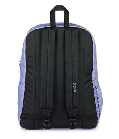 JanSport Cross Town Backpack - Simple Bag for Everyone with 1 Main Compartment, Front Utility Pocket - Premium Class Accessories - Lavender Ash - color: Lavender Ash
