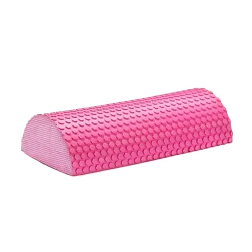 30-45cm Half Round EVA Massage Foam Roller Yoga Pilates Fitness Equipment Balance Pad Yoga Blocks With Massage Floating Point - color: A