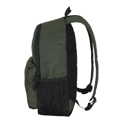 Fox Racing Clean Up Backpack, Slim Everyday School & Street Bag with Laptop Sleeve, Water Bottle Pocket & Adjustable Straps, Dark Sage Green - color: Dark Sage Green