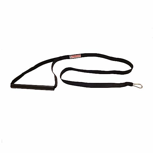 SPEEDSTER 6' Tough Tow Resistor- Heavy Duty Explosive Sprint Training Strap- for All Athletes- Connects to Harness or Belt- American Made Strap ONLY