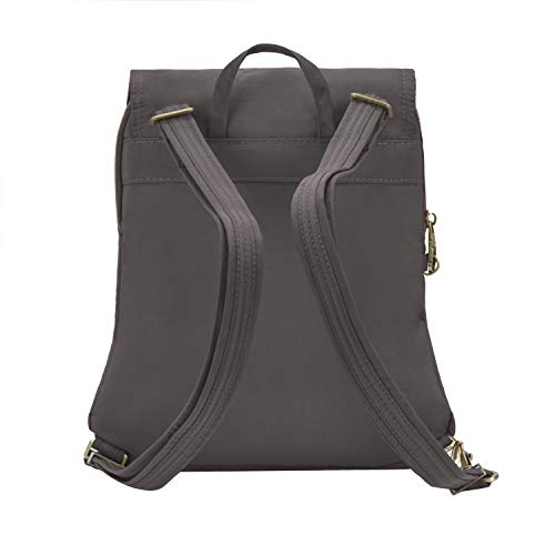 Travelon Anti-Theft Signature Slim Backpack - color: Smoke