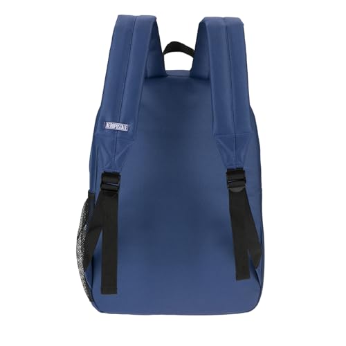 AEROPOSTALE Fieldtrip Unisex Backpack - AE Mens and Womens Bag for Everyday Use - Airforce Blue/Red - color: Navy Red