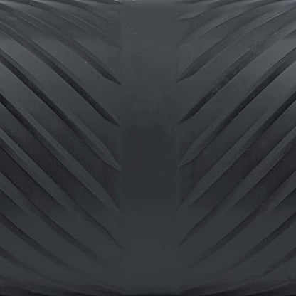 CLIMATEX Indoor/Outdoor Rubber Runner Mat, Door Mat For Floor Protection, 27" X 6', Black (9A-110-27C-6)