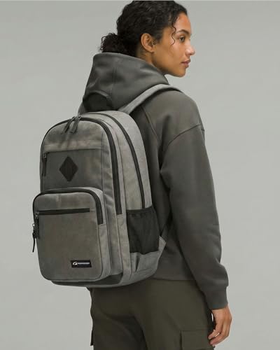 TRAILKICKER Classic Carry-on Travel Backpack, Laptop Backpack with Padded 17 inch Laptop Sleeve, Multi Pocket College Backpack, Casual Daypack Backpacks - Grey - color: Grey