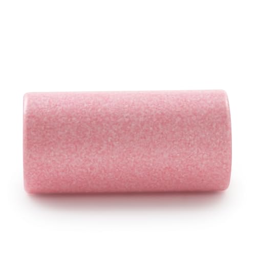 Sunny Health & Fitness High-Density Foam Roller 12" to 36", for Stretching & Muscle Recovery – Black, Blue, Pink - color: Pink, size: 12-Inch