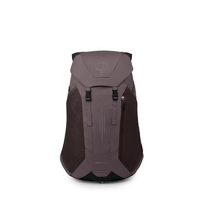 Osprey Hikelite LT 30L Hiking Backpack - Lightweight Travel Daypack with Rain Cover for Men and Women, Graphite Purple - color: Graphite Purple, style: 30l