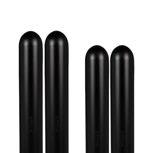 BollardGard 8" x 72" 4-Pack Round Top Bollard Cover- Innoplast (Black No Tape) - color: Black No Tape, size: 4-Pack
