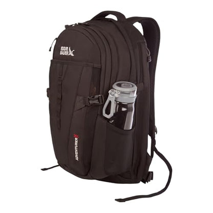 Eddie Bauer Adventurer Backpack with Organization Compartments and Hydration/Laptop Compatible Sleeve, Adventurer - Black, 30L - color: Adventurer - Black, size: 30L
